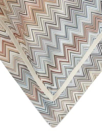 Missoni John Zig-zag-pattern Bedding (set Of Four) In Multi