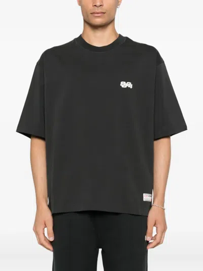 Summer Games Logo-embroidered T-shirt In Black