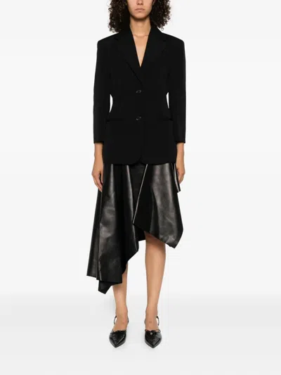 三纽扣平驳领夹克