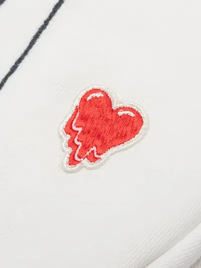 Emotionally Unavailable Wordplay Sweatpants In White