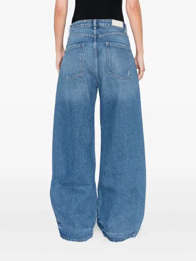 Icon Denim Poppy Distressed Jeans In Blue