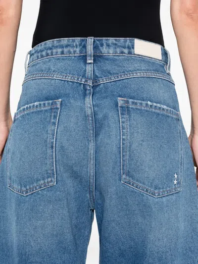 Icon Denim Poppy Distressed Jeans In Blue