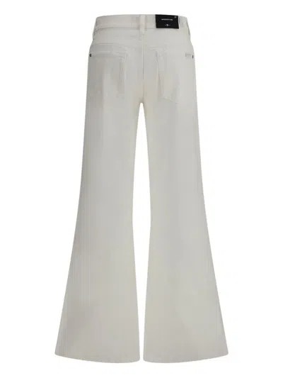 7 For All Mankind Spencer Flare Jeans In Gray