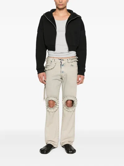 Entire Studios Ribbed Tank Top In Gray