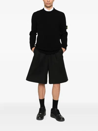 Stone Island 5100045 Light Rws Geelong Wool In Black