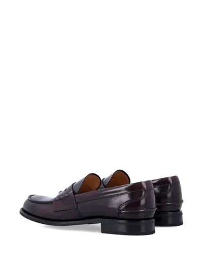 Church's Women Brown Slip On Loafers, 6 Luxury Loafers & Drivers For Women Darveys In Red