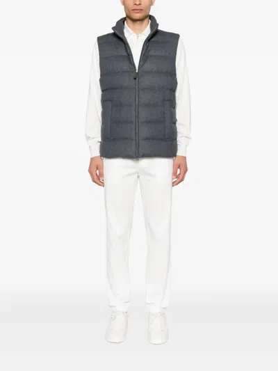 抽绳棉混纺直筒裤