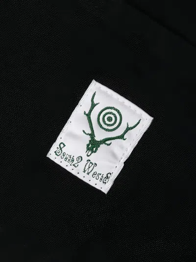 South2 West8 Canvas Pocket Overalls In Black