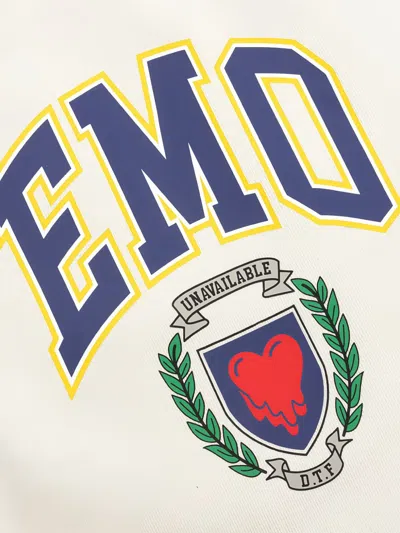 Emotionally Unavailable Graphic-print Track Pants In Neutral