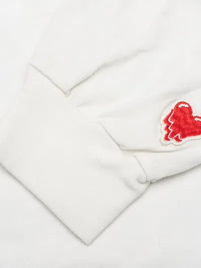 Emotionally Unavailable Graphic-print Long-sleeve T-shirt In White