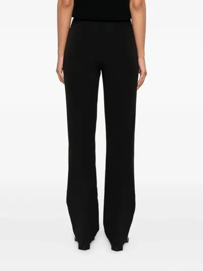Ermanno Firenze Elasticated-waist Trousers In Black