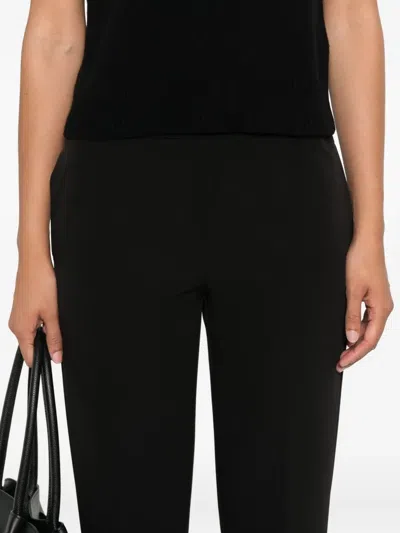 Ermanno Firenze Elasticated-waist Trousers In Black