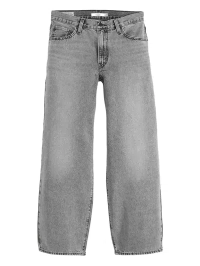 Levi's Baggy Dad Five-pocket Jeans In Gray