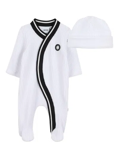 Bosswear Logo-patch Pajamas In Neutral