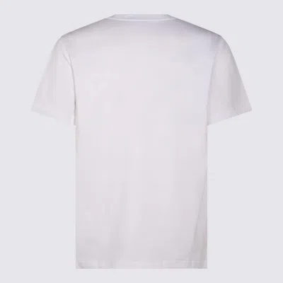 Moschino Couture Printed Cotton Tshirt In White