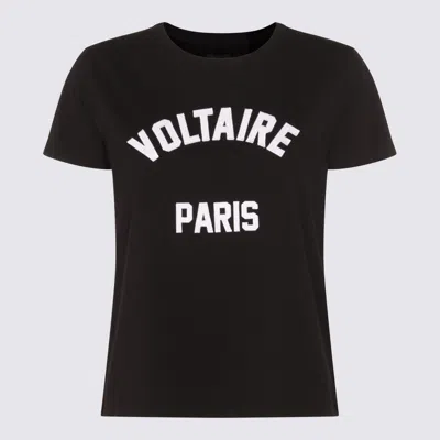Zadig & Voltaire Zadig&voltaire Alys Cotton T Shirt In Black