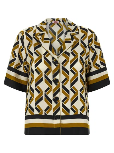 Eres Sonore Shirt Imprime Swim Noir In Multi