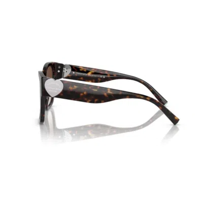 Tiffany &amp; Co. Square Frame Sunglasses In Brown
