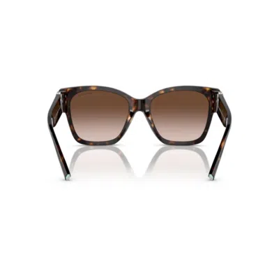 Tiffany &amp; Co. Square Frame Sunglasses In Brown