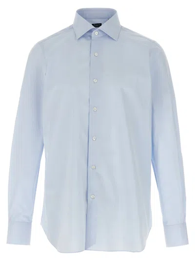 Finamore 1925 Napoli Shirt In Blue