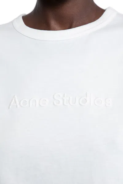 Acne Studios Leather Bomber Jacket With Epaulettes And Textured Finish In Black