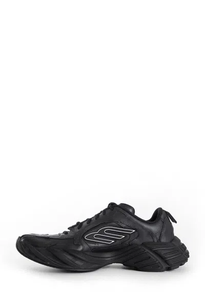 Balenciaga Monday Low-top Sneakers In Black