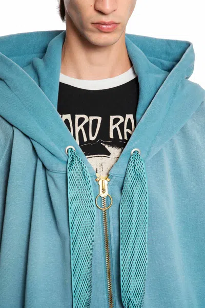 Kapital Devil Hood Blouson In Blue