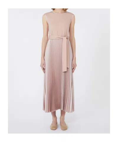 Weekend Max Mara Sleeveless Jersey Dress In Pink