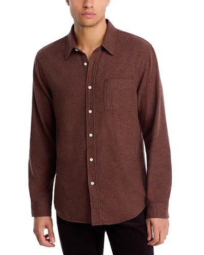 Rails Runson Relaxed Fit Flannel Button-up Shirt In Brown