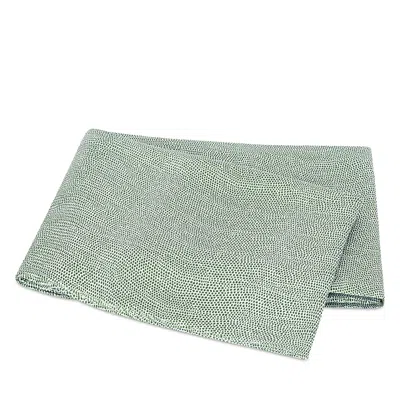 Matouk Jasper Flat Sheet, Full/queen In Green