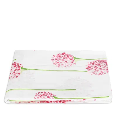 Matouk Lulu Dk For  Charlotte Fitted Sheet, Queen In Green