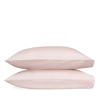Matouk Jasper Standard Pillowcase, Pair In Pink
