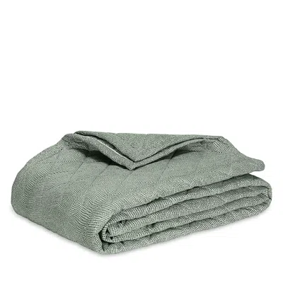 Matouk Jasper Quilt, Twin In Green