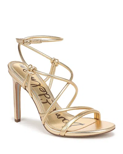 Sam Edelman Women's Isadora Strappy Sandals In Gold