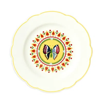 Bernardaud Trianon Bread And Butter Plate In Multi
