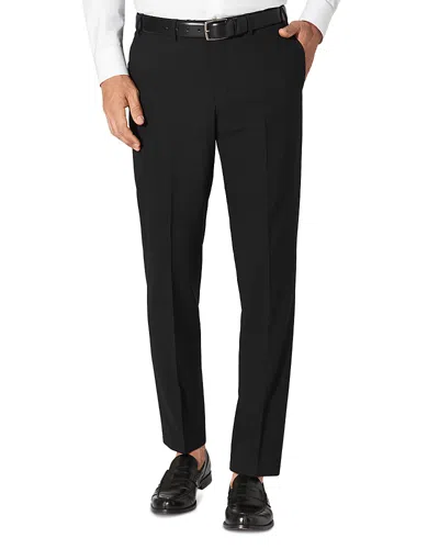 Hiltl Piacenza Perfetto High Twist Wool Stretch Pants In Black