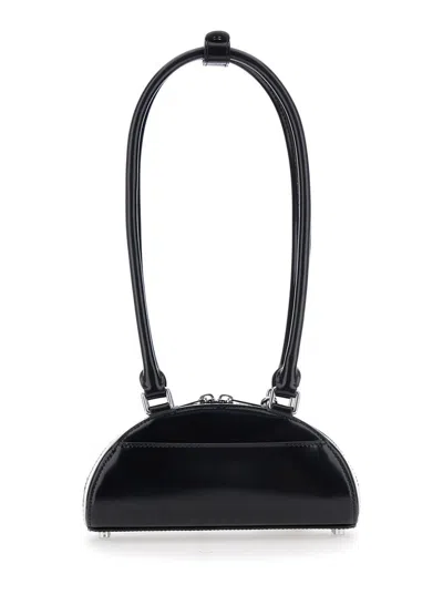 Self-portrait Self Portrait Women Black Mini Shoulder Bag In Black