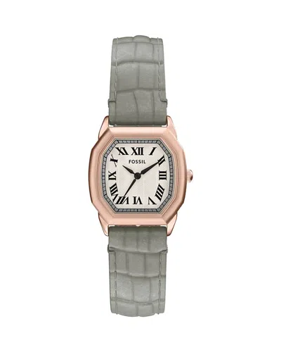 Fossil Harlow Watch, 27mm In Green