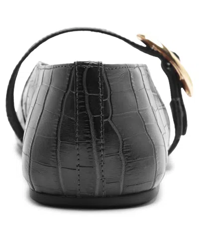 Arezzo Women's Erica Round Toe Ballet Flats In Black