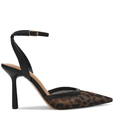 Steve Madden Alliance Mesh Leopard In Brown