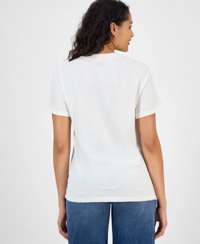 Grayson Threads, The Label Juniors' Snoopy Game Day T-shirt In White