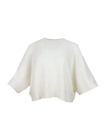 Fabiana Filippi Sequin-embellished Jumper In White