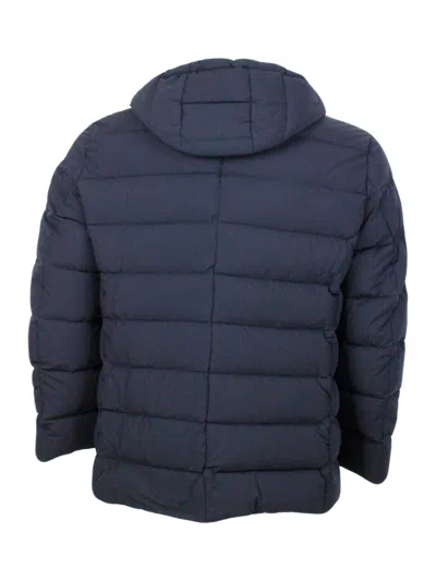 Moorer Down Jacket In Blue