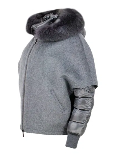 Moorer Pegaso Pegaso Puffer Jacket In Gray