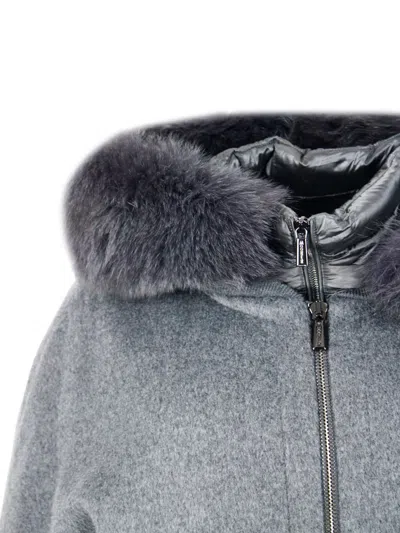 Moorer Pegaso Pegaso Puffer Jacket In Gray