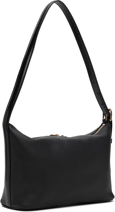 Apc A.p.c. Vera Grained Leather Shoulder Bag In Blue