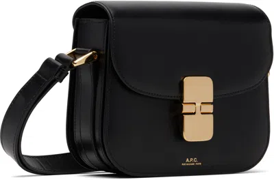Apc A.p.c. Sac Grace Small Shoulder Bag In Black