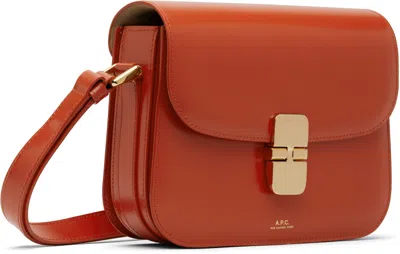 Apc A.p.c. Grace Small Leather Crossbody Bag