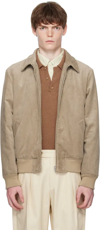 Apc Blouson Gilles Jacket In Neutral