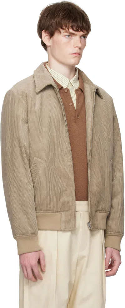 Apc Blouson Gilles Jacket In Neutral
